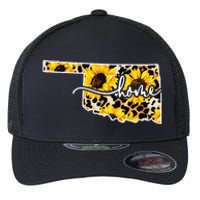 Home Oklahoma Sunflower Gift Flexfit Unipanel Trucker Cap