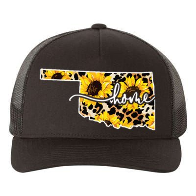 Home Oklahoma Sunflower Gift Yupoong Adult 5-Panel Trucker Hat