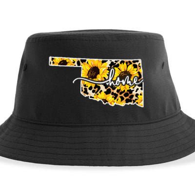 Home Oklahoma Sunflower Gift Sustainable Bucket Hat