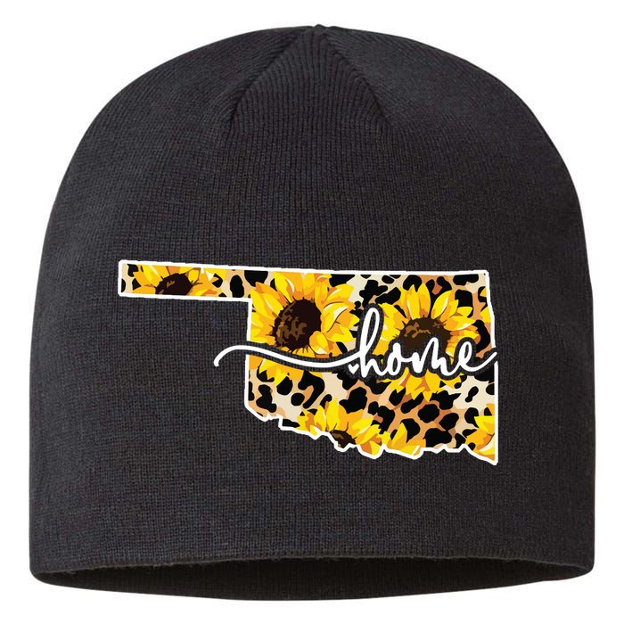 Home Oklahoma Sunflower Gift Sustainable Beanie