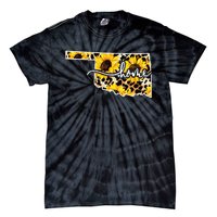 Home Oklahoma Sunflower Gift Tie-Dye T-Shirt