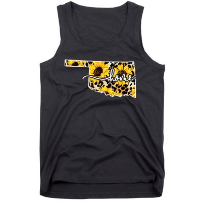 Home Oklahoma Sunflower Gift Tank Top