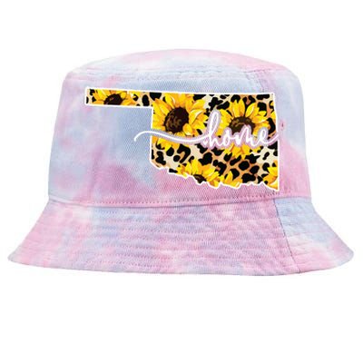 Home Oklahoma Sunflower Gift Tie-Dyed Bucket Hat