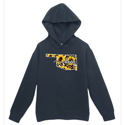 Home Oklahoma Sunflower Gift Urban Pullover Hoodie