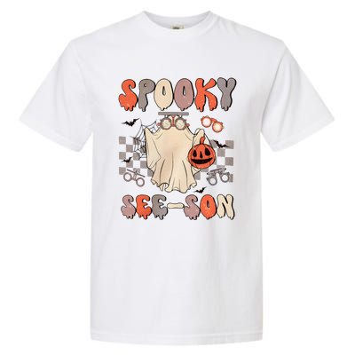 Halloween Optometrist Spooky Seeson Garment-Dyed Heavyweight T-Shirt