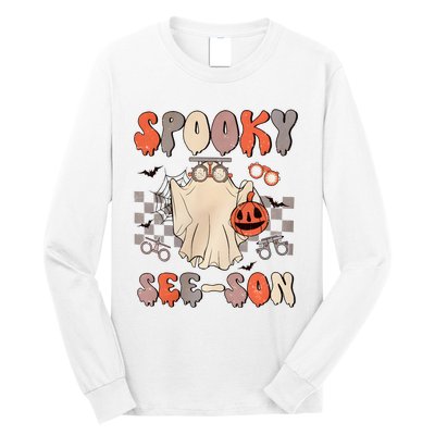 Halloween Optometrist Spooky Seeson Long Sleeve Shirt