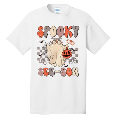 Halloween Optometrist Spooky Seeson Tall T-Shirt