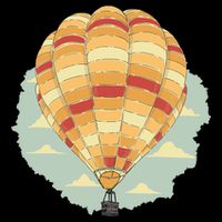 Hot Air Balloon City Backpack