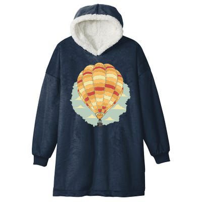 Hot Air Balloon Hooded Wearable Blanket