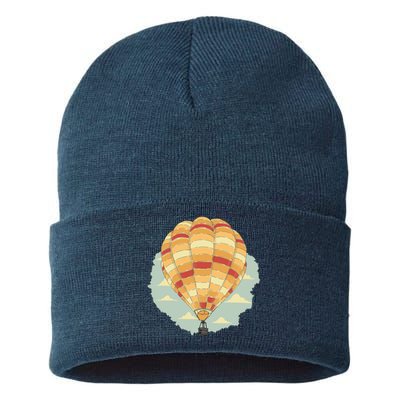 Hot Air Balloon Sustainable Knit Beanie