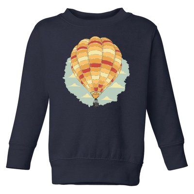 Hot Air Balloon Toddler Sweatshirt