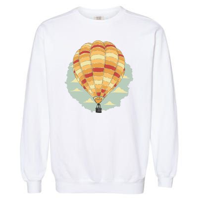 Hot Air Balloon Garment-Dyed Sweatshirt