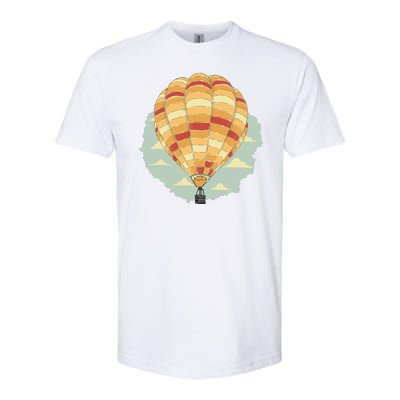 Hot Air Balloon Softstyle CVC T-Shirt