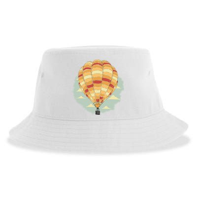 Hot Air Balloon Sustainable Bucket Hat