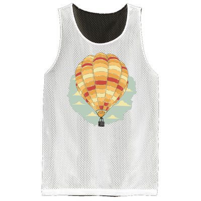 Hot Air Balloon Mesh Reversible Basketball Jersey Tank