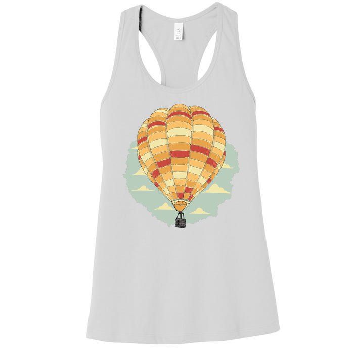 Hot Air Balloon Women's Racerback Tank