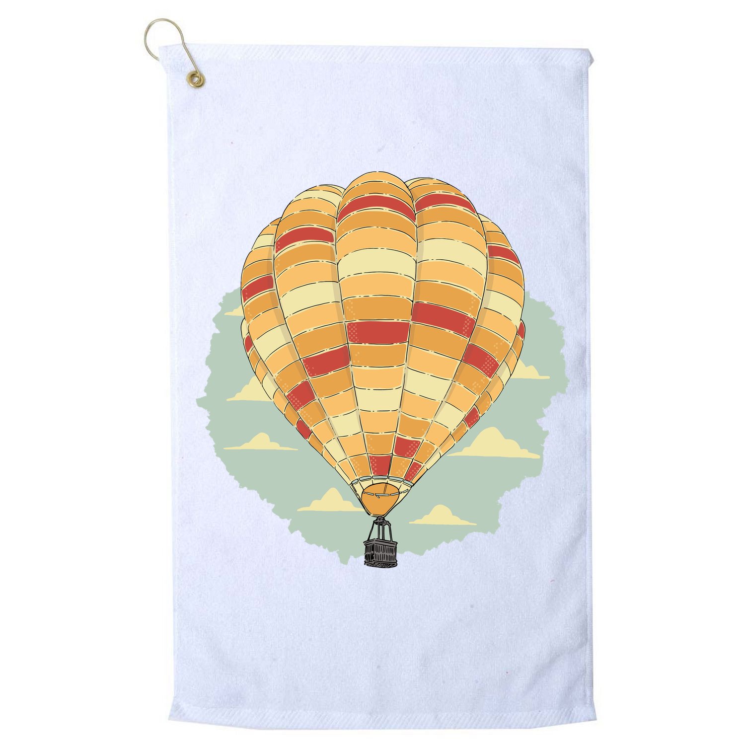 Hot Air Balloon Golf Towel