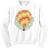 Hot Air Balloon Kids Sweatshirt