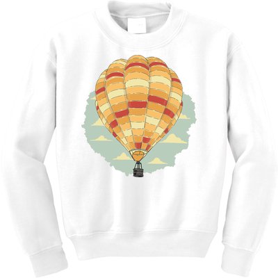 Hot Air Balloon Kids Sweatshirt