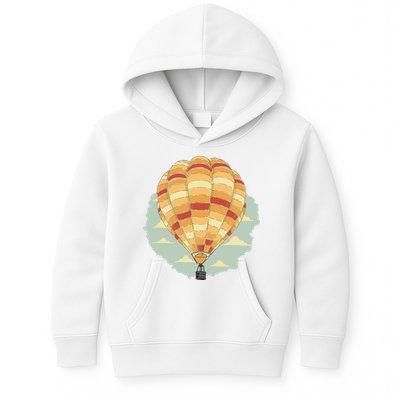 Hot Air Balloon Kids Hoodie