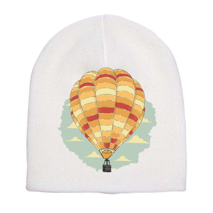 Hot Air Balloon Short Acrylic Beanie