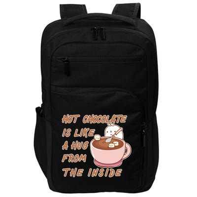 Hot Chocolate Is Like A Mug From The Inside Impact Tech Backpack