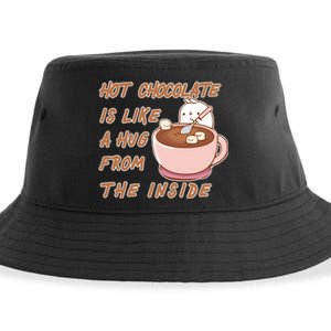 Hot Chocolate Is Like A Mug From The Inside Sustainable Bucket Hat