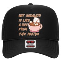 Hot Chocolate Is Like A Mug From The Inside Trucker Hat