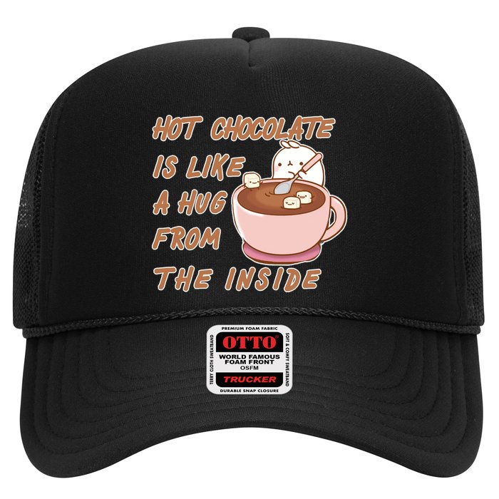Hot Chocolate Is Like A Mug From The Inside Trucker Hat