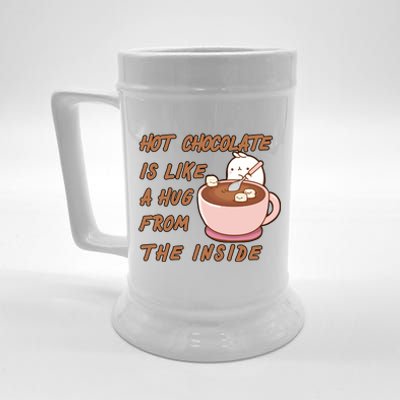 Hot Chocolate Is Like A Mug From The Inside Beer Stein