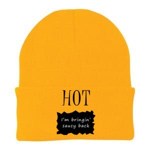 Hot I'm Bringing Saucy Back Knit Cap Winter Beanie