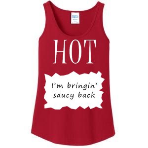 Hot I'm Bringing Saucy Back Ladies Essential Tank