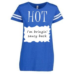 Hot I'm Bringing Saucy Back Enza Ladies Jersey Football T-Shirt