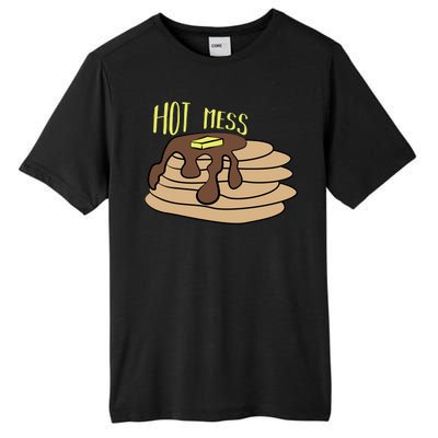 Hot Mess Pancakes Tall Fusion ChromaSoft Performance T-Shirt