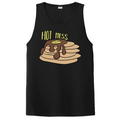 Hot Mess Pancakes PosiCharge Competitor Tank