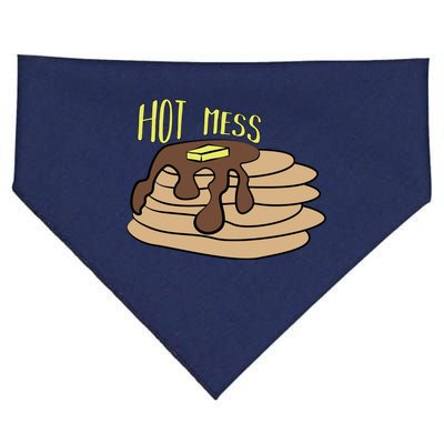 Hot Mess Pancakes USA-Made Doggie Bandana