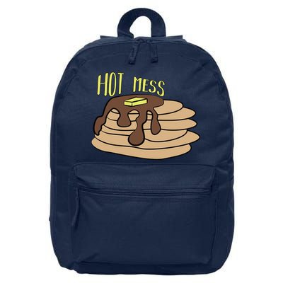 Hot Mess Pancakes 16 in Basic Backpack