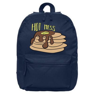 Hot Mess Pancakes 16 in Basic Backpack