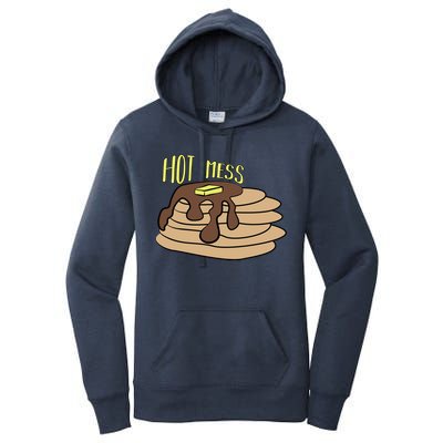 Hot Mess Pancakes Women's Pullover Hoodie
