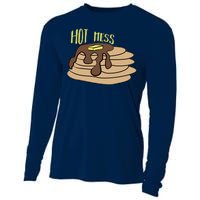 Hot Mess Pancakes Cooling Performance Long Sleeve Crew