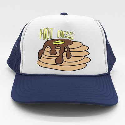 Hot Mess Pancakes Trucker Hat