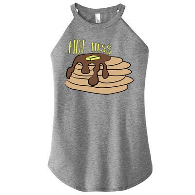 Hot Mess Pancakes Women's Perfect Tri Rocker Tank