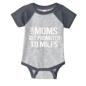 Hot Moms Get Promoted to MILFS Infant Baby Jersey Bodysuit