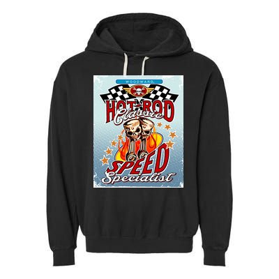 Hot Rod Classic Speed Specialist Woodward Ave Garment-Dyed Fleece Hoodie
