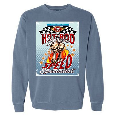 Hot Rod Classic Speed Specialist Woodward Ave Garment-Dyed Sweatshirt