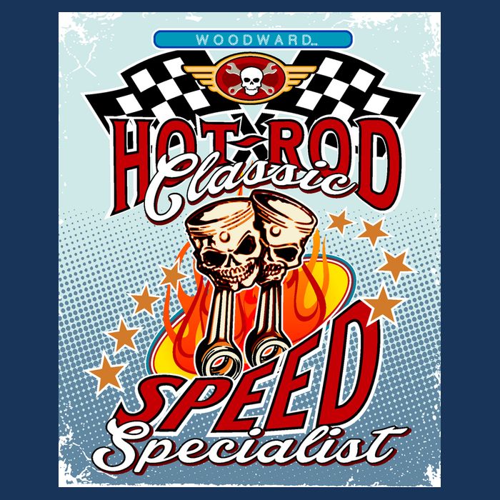 Hot Rod Classic Speed Specialist Woodward Ave Flatbill Hat