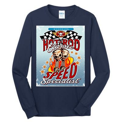 Hot Rod Classic Speed Specialist Woodward Ave Tall Long Sleeve T-Shirt