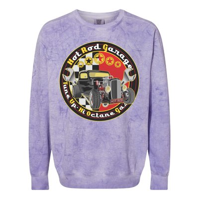 Hot Rod Garage Colorblast Crewneck Sweatshirt