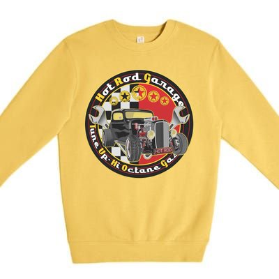 Hot Rod Garage Premium Crewneck Sweatshirt