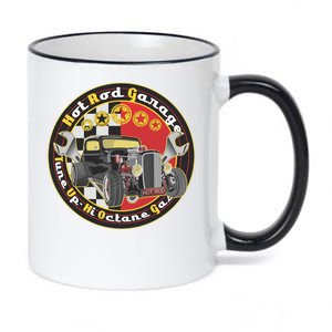 Hot Rod Garage 11oz Black Color Changing Mug